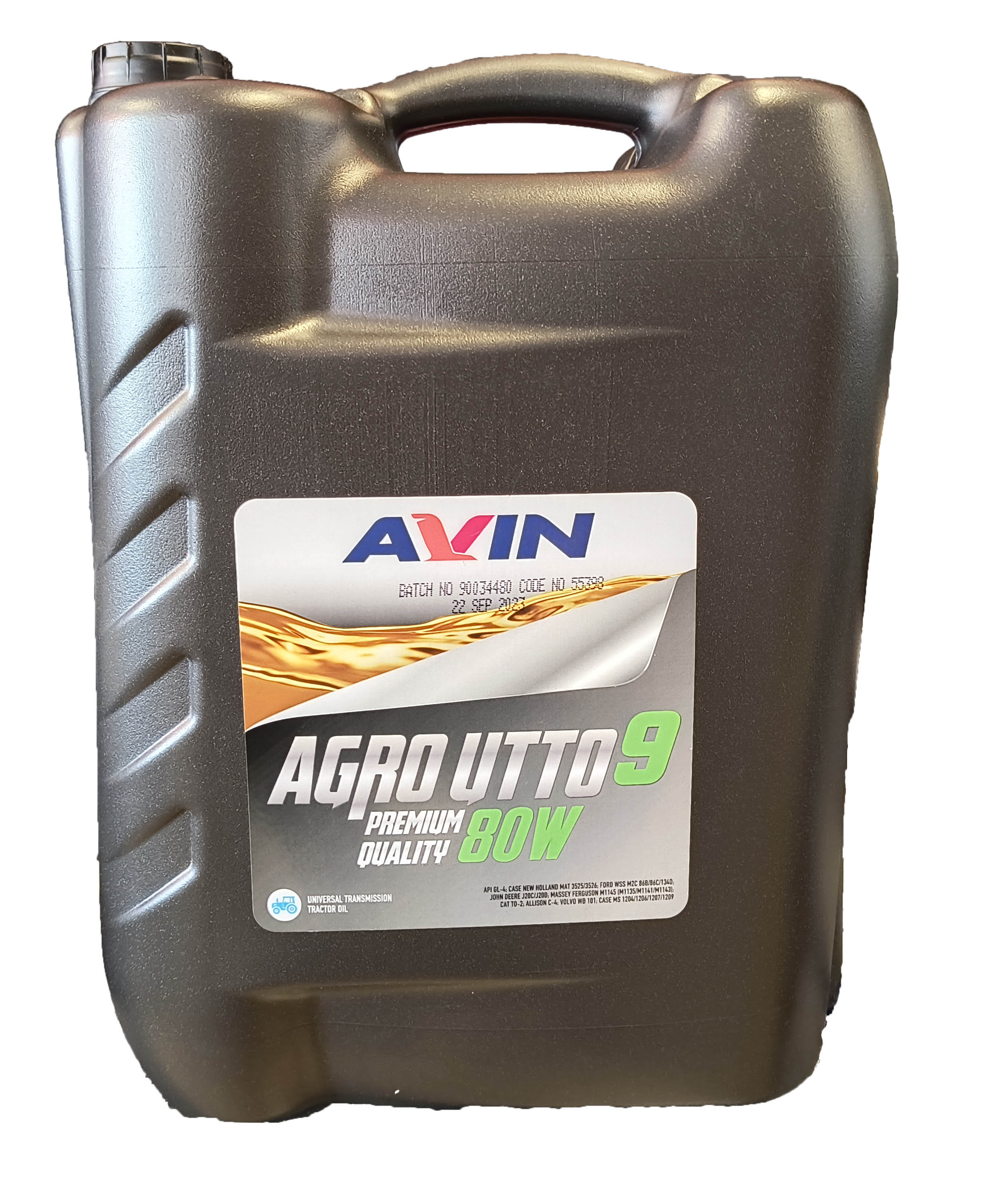 AVIN AGRO UTTO 9 80W 10W30 20LT